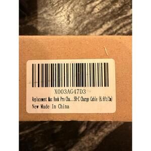 Replacement Mac Book Pro Cha... SB-C Charge Cable (6. 6ft/2a)